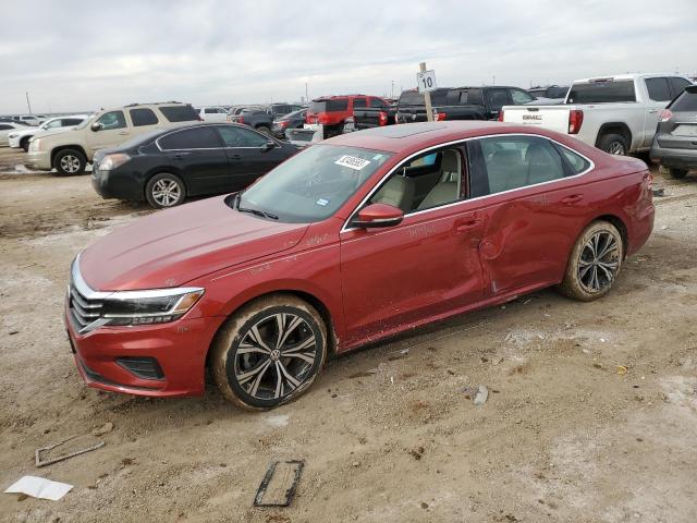 1VWCA7A39LC014569 - 2020 VOLKSWAGEN PASSAT SEL MAROON photo 1