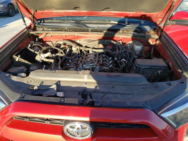 JTEZU5JR2J5169989 - 2018 TOYOTA 4RUNNER SR5 RED photo 12