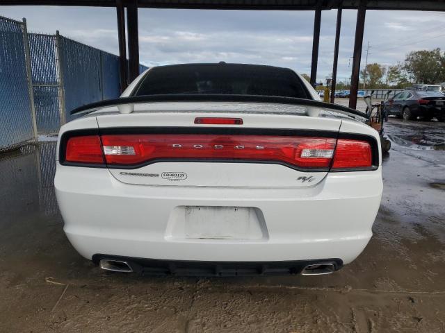 2C3CDXCT2EH272170 - 2014 DODGE CHARGER R/T WHITE photo 6