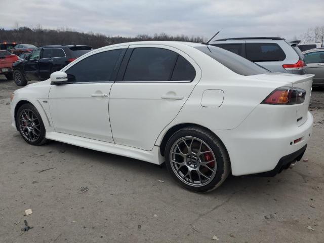 JA32W5FVXFU008341 - 2015 MITSUBISHI LANCER EVOLUTION MR WHITE photo 2