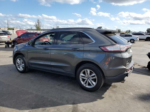 2FMPK3J93HBB21277 - 2017 FORD EDGE SEL CHARCOAL photo 2