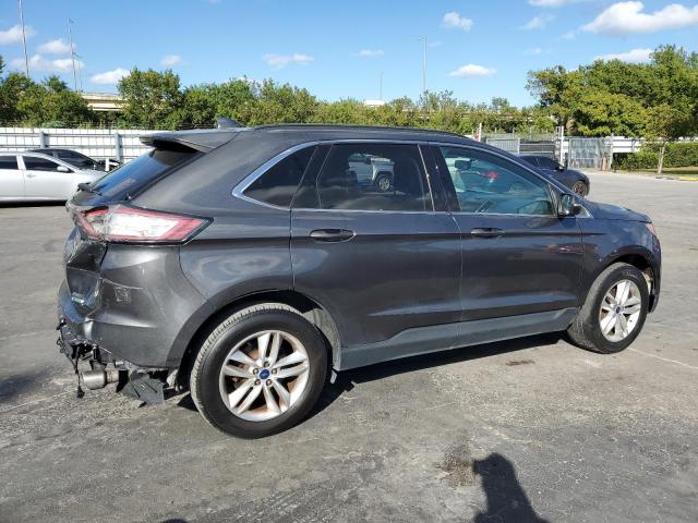 2FMPK3J93HBB21277 - 2017 FORD EDGE SEL CHARCOAL photo 3