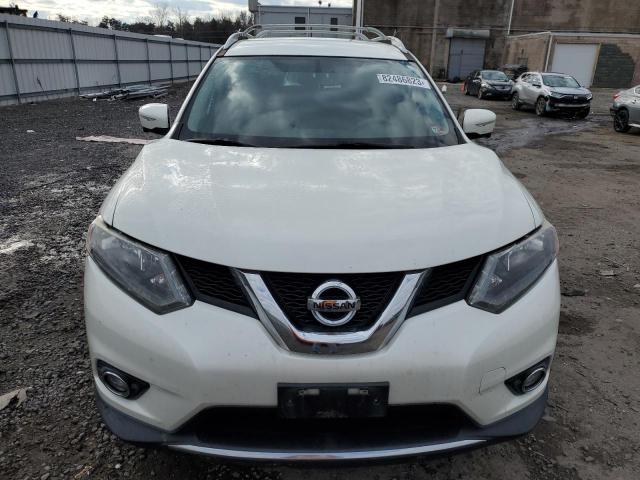 5N1AT2MV8FC817930 - 2015 NISSAN ROGUE S WHITE photo 5