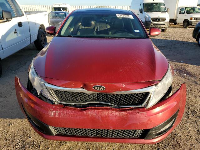 5XXGR4A68DG139084 - 2013 KIA OPTIMA SX RED photo 5