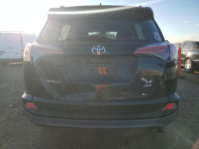 2T3BFREV7HW606547 - 2017 TOYOTA RAV4 LE أسود صورة 6