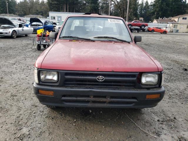 4TARN81A1RZ278098 - 1994 TOYOTA PICKUP 1/2 TON SHORT WHEELBASE STB RED photo 5