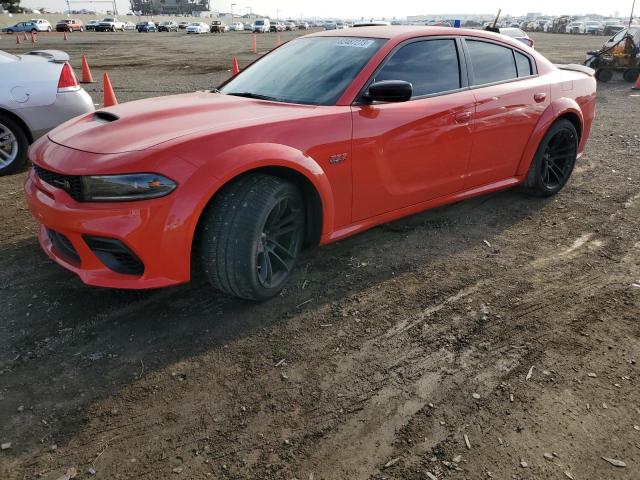 2C3CDXGJ3PH556841 - 2023 DODGE CHARGER SCAT PACK RED photo 1