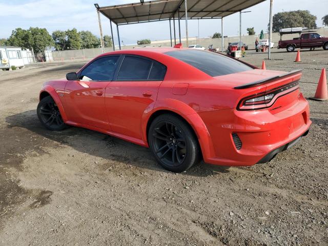 2C3CDXGJ3PH556841 - 2023 DODGE CHARGER SCAT PACK RED photo 2