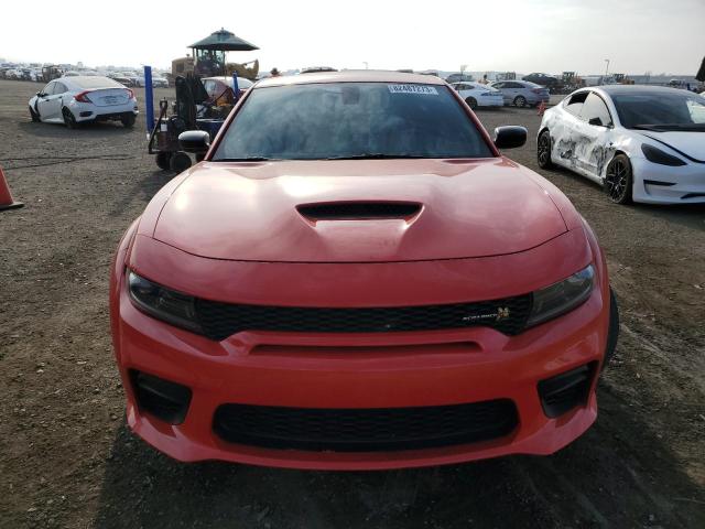 2C3CDXGJ3PH556841 - 2023 DODGE CHARGER SCAT PACK RED photo 5