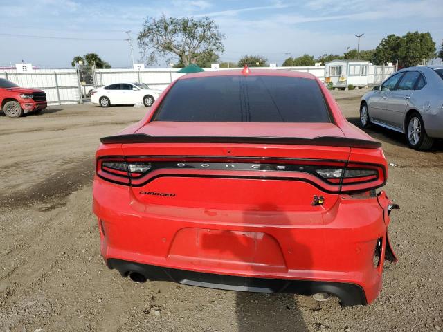 2C3CDXGJ3PH556841 - 2023 DODGE CHARGER SCAT PACK RED photo 6