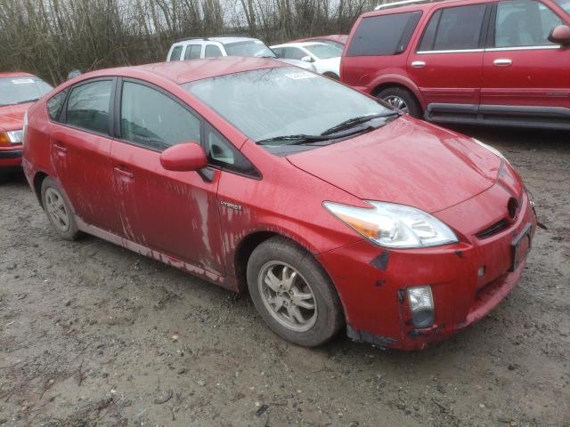 JTDKN3DU1A0231788 - 2010 TOYOTA PRIUS RED photo 4