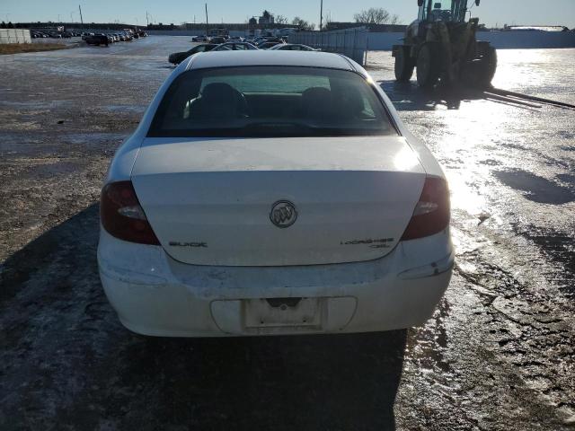 2G4WD582X61118616 - 2006 BUICK LACROSSE CXL WHITE photo 6