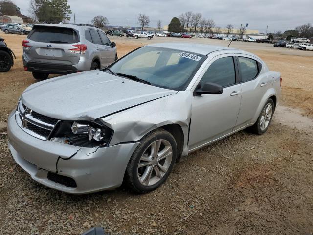 1B3BD4FBXBN616891 - 2011 DODGE AVENGER EXPRESS SILVER photo 1