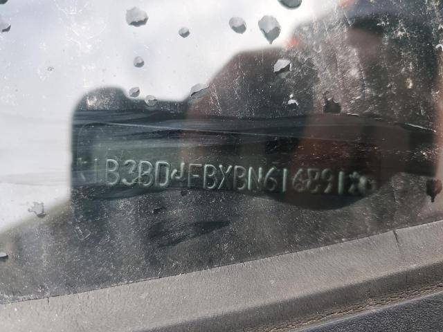 1B3BD4FBXBN616891 - 2011 DODGE AVENGER EXPRESS 银色 照片 12