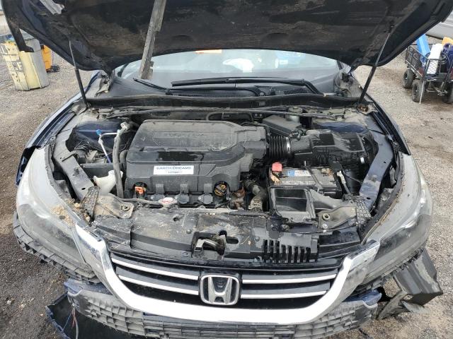 1HGCR3F80DA021983 - 2013 HONDA ACCORD EXL Niebieski zdjęcie 11