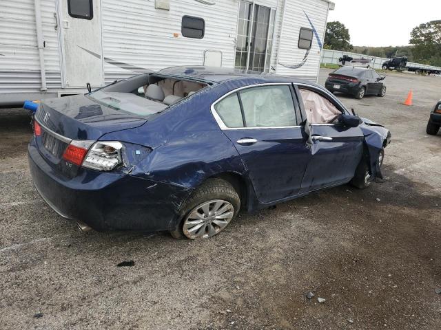 1HGCR3F80DA021983 - 2013 HONDA ACCORD EXL Niebieski zdjęcie 3