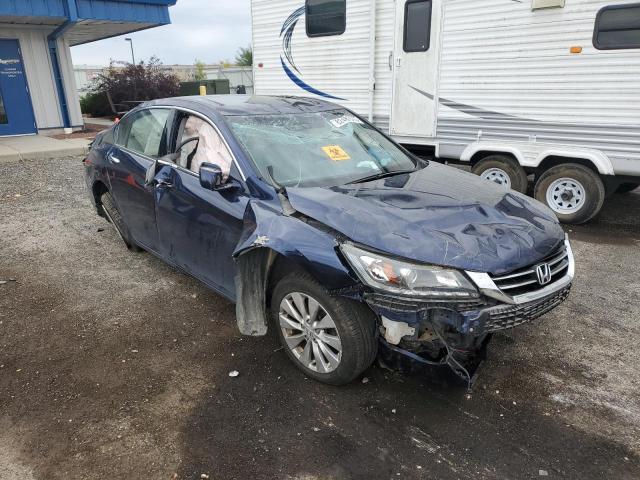 1HGCR3F80DA021983 - 2013 HONDA ACCORD EXL Niebieski zdjęcie 4