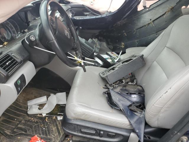 1HGCR3F80DA021983 - 2013 HONDA ACCORD EXL Niebieski zdjęcie 7