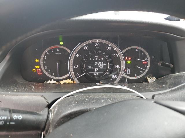 1HGCR3F80DA021983 - 2013 HONDA ACCORD EXL Niebieski zdjęcie 9