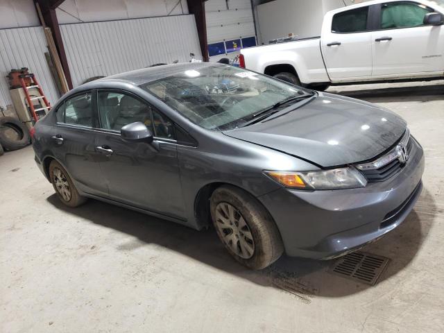 19XFB2F55CE387529 - 2012 HONDA CIVIC LX CHARCOAL photo 4