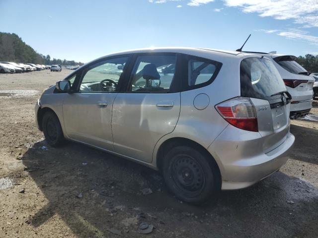 JHMGE8H36DC023105 - 2013 HONDA FIT SILVER photo 2