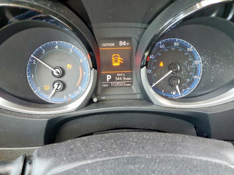 5YFBURHEXGP559685 - 2016 TOYOTA COROLLA L 黑色 照片 9