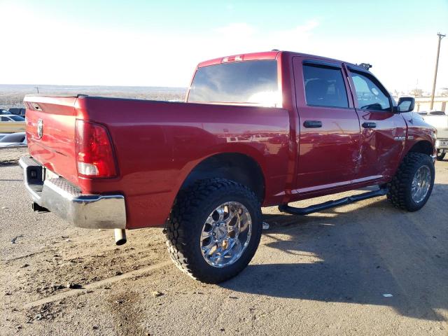 1D7RV1CT1AS183070 - 2010 DODGE RAM 1500 RED photo 3