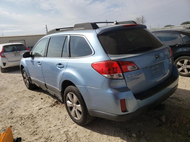 4S4BRCKC6C3292579 - 2012 SUBARU OUTBACK 2.5I LIMITED BLUE photo 2