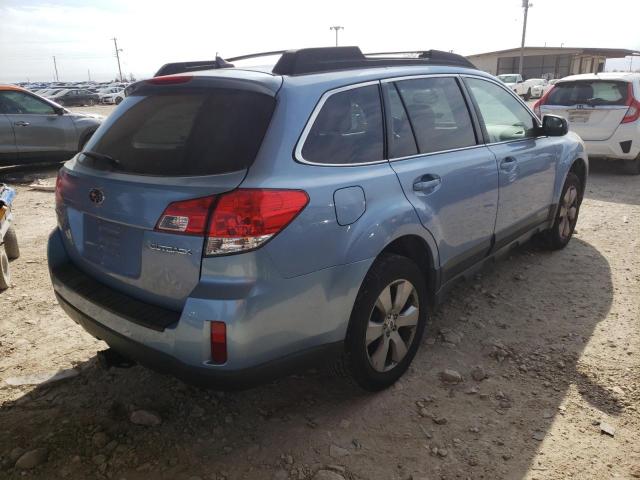 4S4BRCKC6C3292579 - 2012 SUBARU OUTBACK 2.5I LIMITED BLUE photo 3