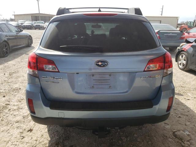 4S4BRCKC6C3292579 - 2012 SUBARU OUTBACK 2.5I LIMITED BLUE photo 6