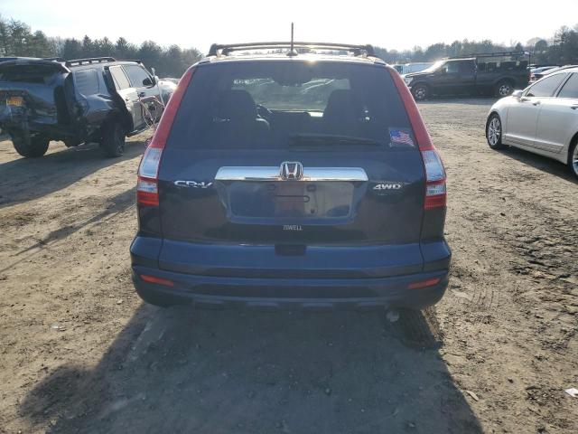 JHLRE4H7XBC013456 - 2011 HONDA CR-V EXL BLUE photo 6