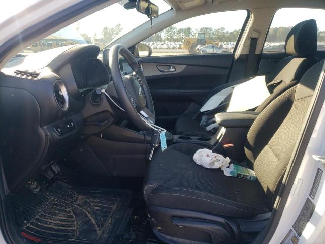 3KPF24AD5KE100165 - 2019 KIA FORTE FE WHITE photo 7