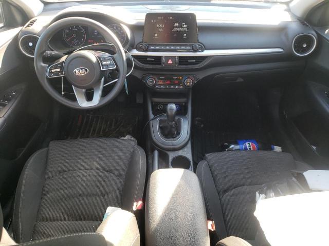 3KPF24AD5KE100165 - 2019 KIA FORTE FE WHITE photo 8