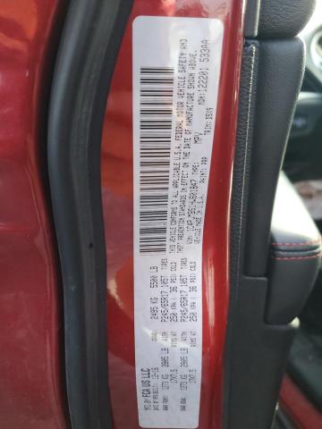 1C4PJMBS1HW601847 - 2017 JEEP CHEROKEE TRAILHAWK RED photo 12