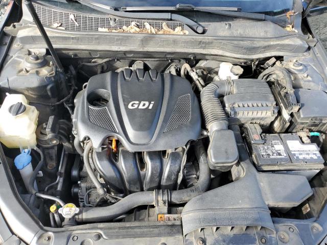 5XXGN4A72EG272557 - 2014 KIA OPTIMA EX BLACK photo 11