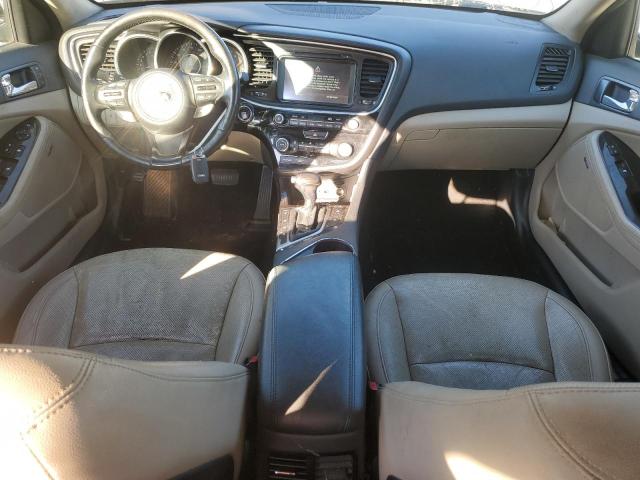 5XXGN4A72EG272557 - 2014 KIA OPTIMA EX BLACK photo 8