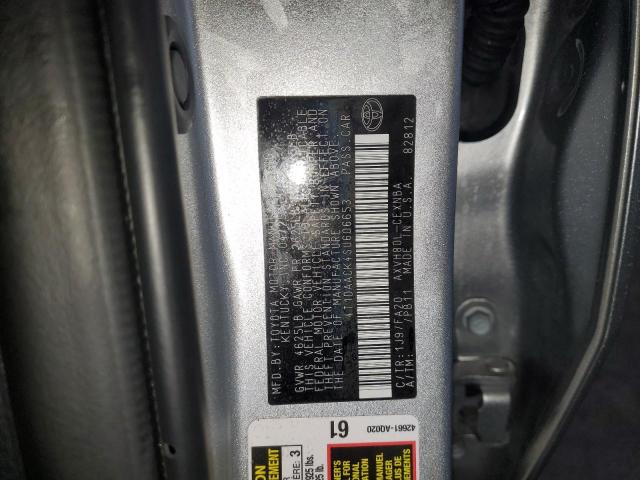 4T1DAACK4SU606653 - 2025 TOYOTA CAMRY XSE 银色 照片 13