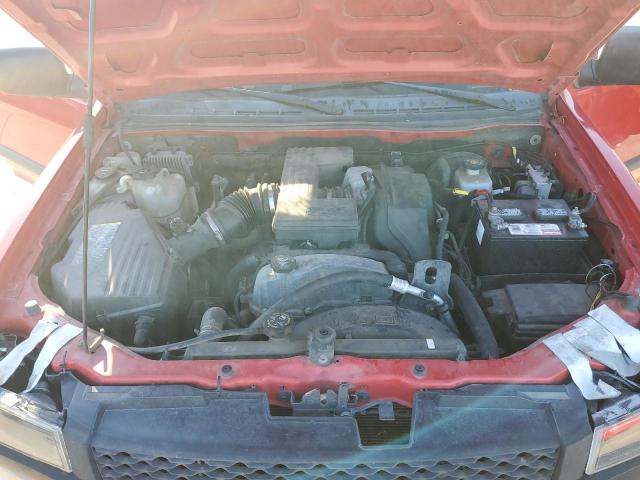 1GCDT19E278105129 - 2007 CHEVROLET COLORADO RED photo 11