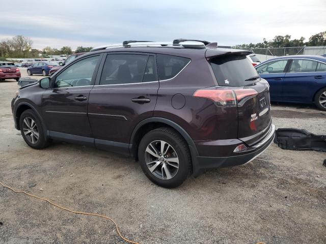 2T3RFREV0GW434424 - 2016 TOYOTA RAV4 XLE BURGUNDY photo 2