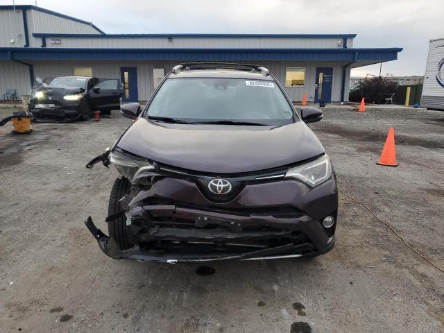 2T3RFREV0GW434424 - 2016 TOYOTA RAV4 XLE BURGUNDY photo 5