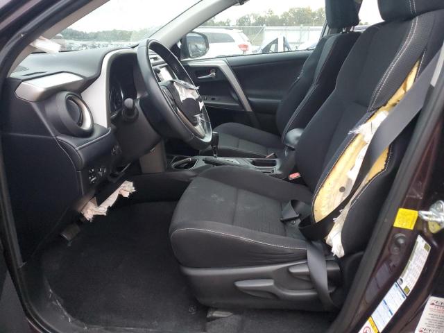 2T3RFREV0GW434424 - 2016 TOYOTA RAV4 XLE BURGUNDY photo 7