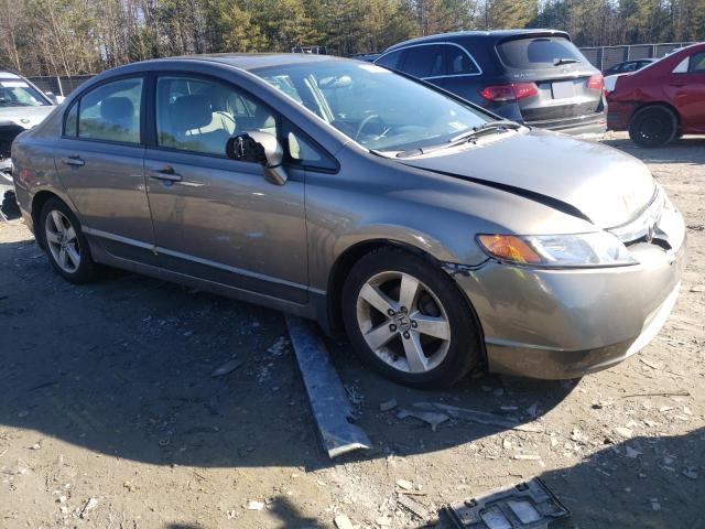 1HGFA16867L113407 - 2007 HONDA CIVIC EX GRAY photo 4