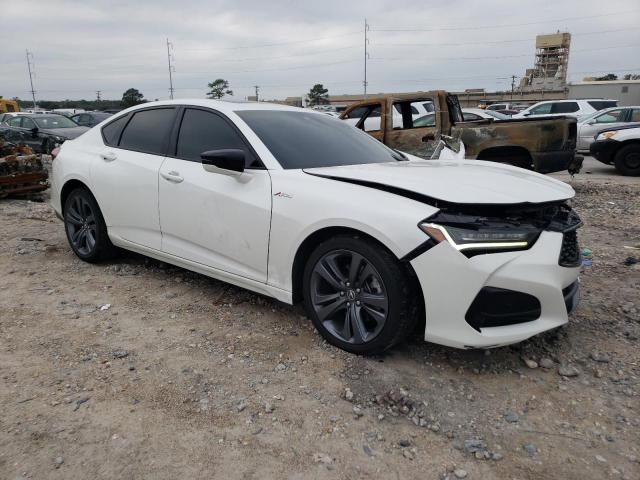 19UUB5F54NA002638 - 2022 ACURA TLX TECH A WHITE photo 4