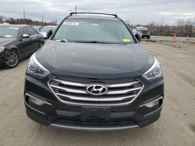 5NMZUDLB4HH003608 - 2017 HYUNDAI SANTA FE S BLACK photo 5