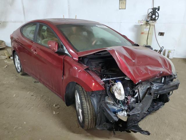 5NPDH4AE3DH247078 - 2013 HYUNDAI ELANTRA 4D GLS BURGUNDY photo 4