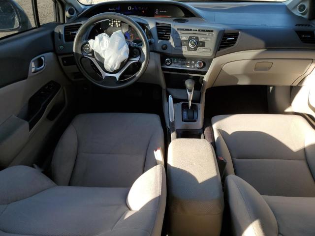 2HGFB2F88CH547306 - 2012 HONDA CIVIC EX GRAY photo 8