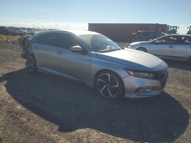 1HGCV1F30LA083807 - 2020 HONDA ACCORD SPORT SILVER photo 4