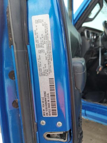 1C4GJXANXMW722352 - 2021 JEEP WRANGLER SPORT BLUE photo 12