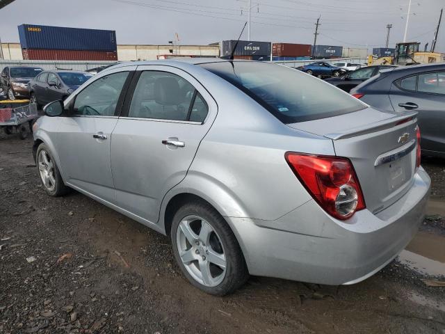 1G1JE5SH8D4127656 - 2013 CHEVROLET SONIC LTZ SILVER photo 2