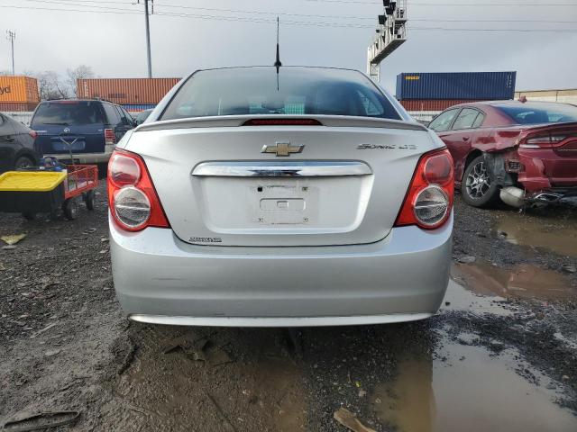 1G1JE5SH8D4127656 - 2013 CHEVROLET SONIC LTZ SILVER photo 6